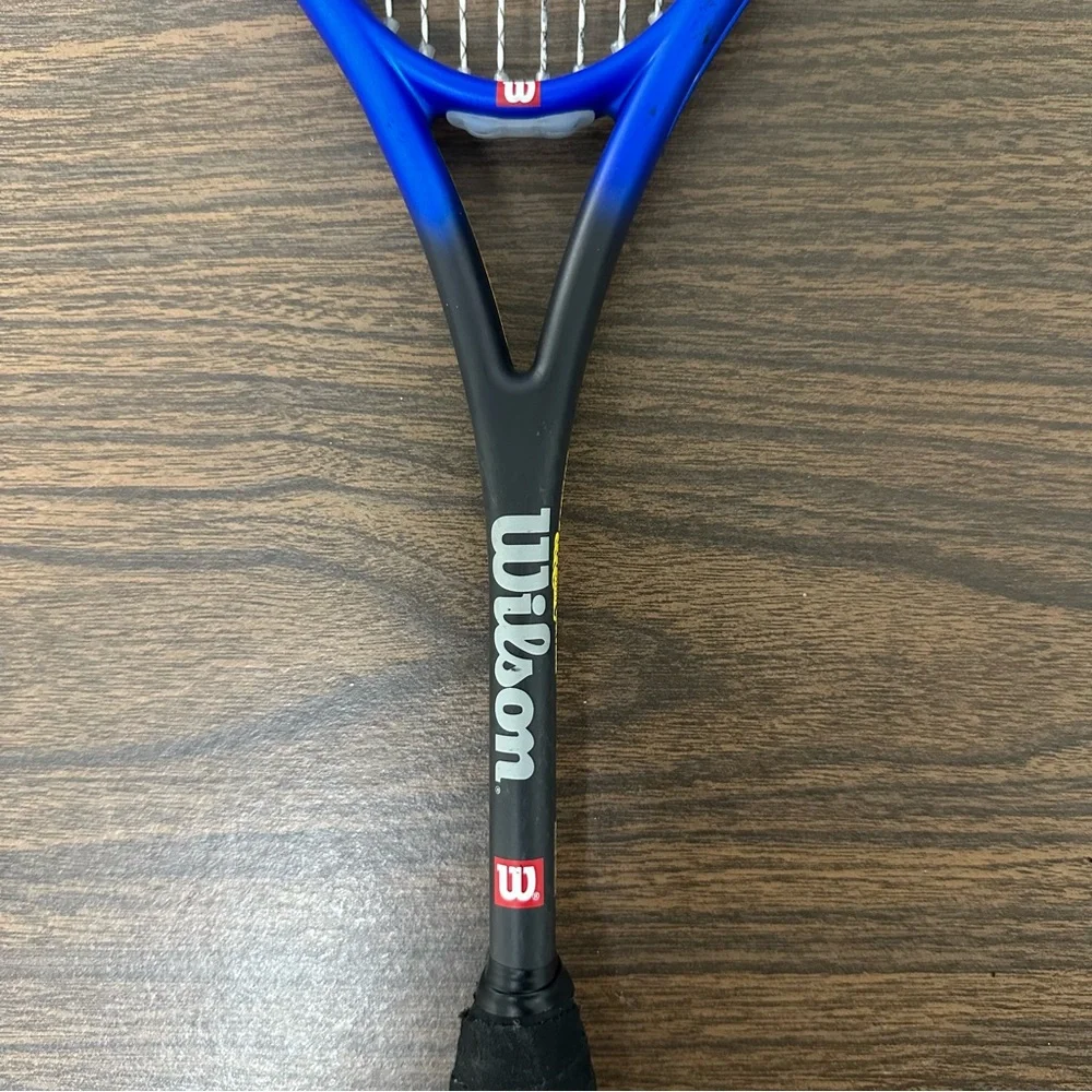 Wilson Hyper Pro Staff 165 Carbon Double Braid Squash Racquet w. case - Picture 8 of 16